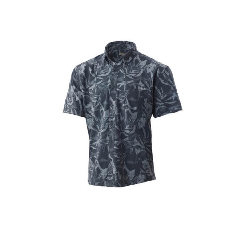 Kona Ocean Palm Button-Down Short Sleeve