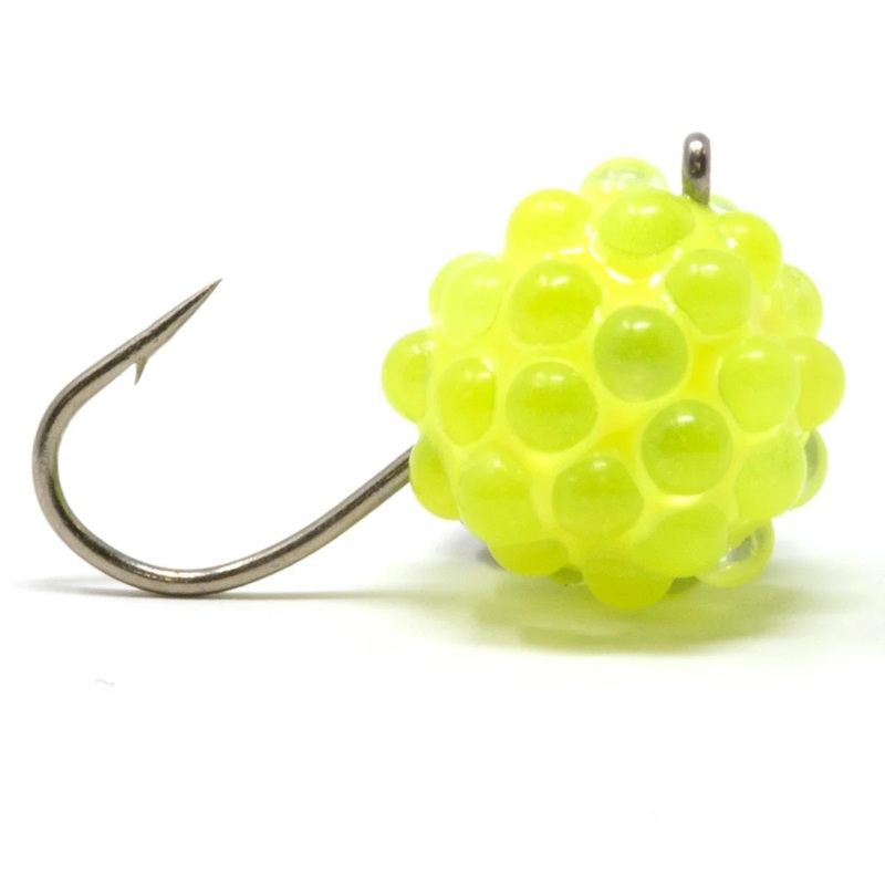 Caviar Drop Jig|CHARTREUSE GLOW|ORANGE GLOW|PINK GLOW|WHITE GLOW|1/10 OZ