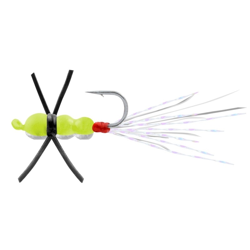 Lil Leggy Jig|CHARTREUSE|CHARTREUSE GLITTER|FROZEN PEACH|ORANGE|PINK GLITTER|PURPLE|1/26 OZ