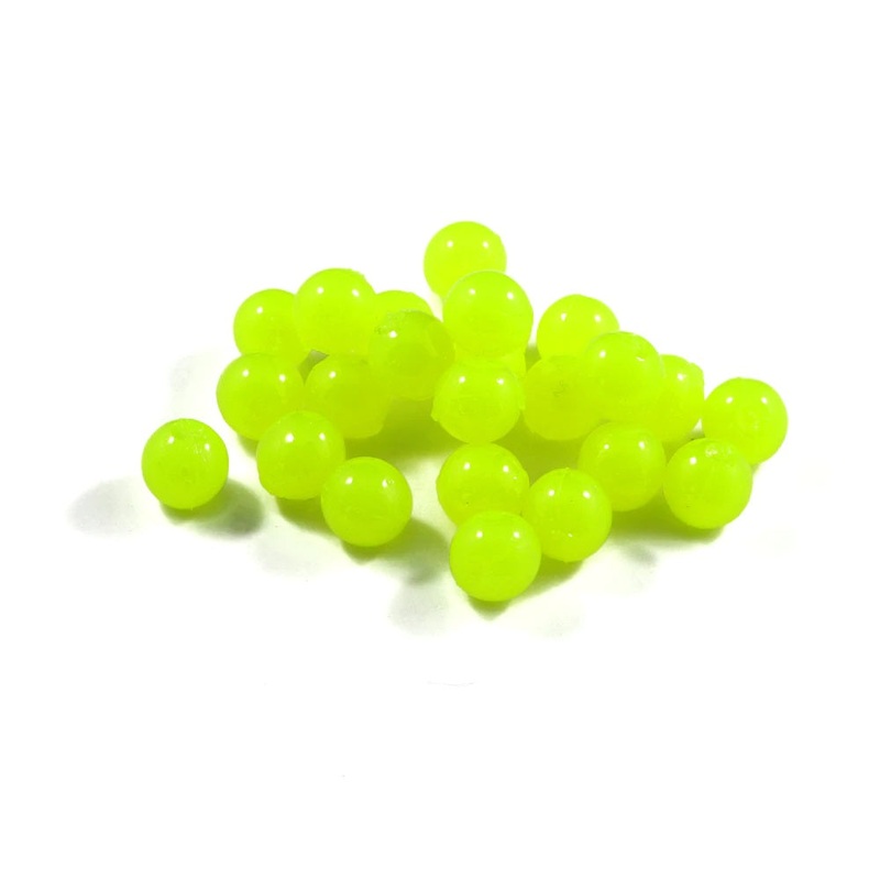Cleardrift Glow Soft Beads|GLOW CHARTREUSE|GLOW FUZZY|GLOW FUZZY PEACH|GLOW HOT PINK|GLOW PEACH|6 MM|8 MM|10 MM