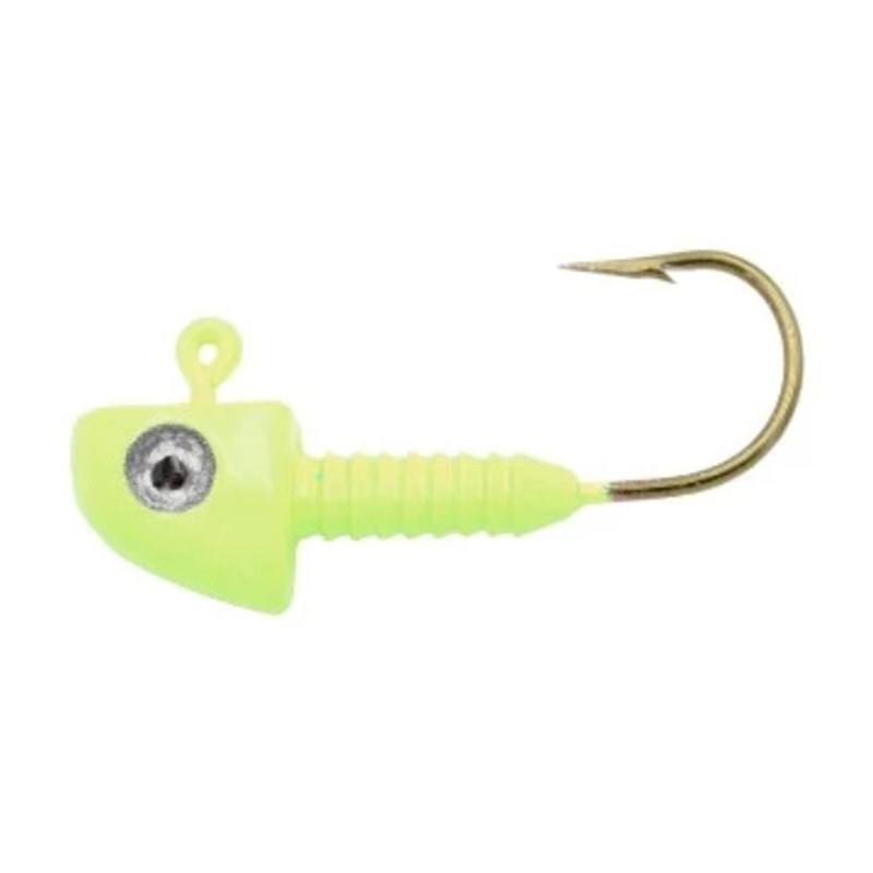 Guru Tackle Panfish Jig|1/16oz (Qty:5)|1/8oz (Qty:5)|Black|Green|Pink|White
