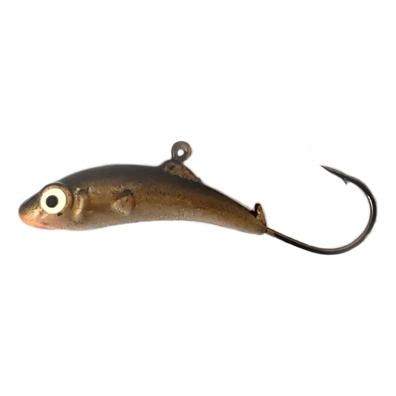 Meegs The Original Ice Jigs|1/8oz|1/4oz|1/2oz|3/4oz|Black Gold|Black Silver|Blue SIlver|Clown|Dace|Emerald Green|Firetiger|Ghost|Goby|Perch|Wonder Bread|Streamside|Sexy Purple|Green Lantern Glow