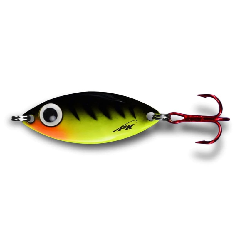 PK Spoon|1/8 OZ|3/8 OZ|1/2 OZ|BLUE PEARL GLOW|FIRETIGER GLOW|NICKEL PLATE|PINK PEARL GLOW|RED DOT GLOW