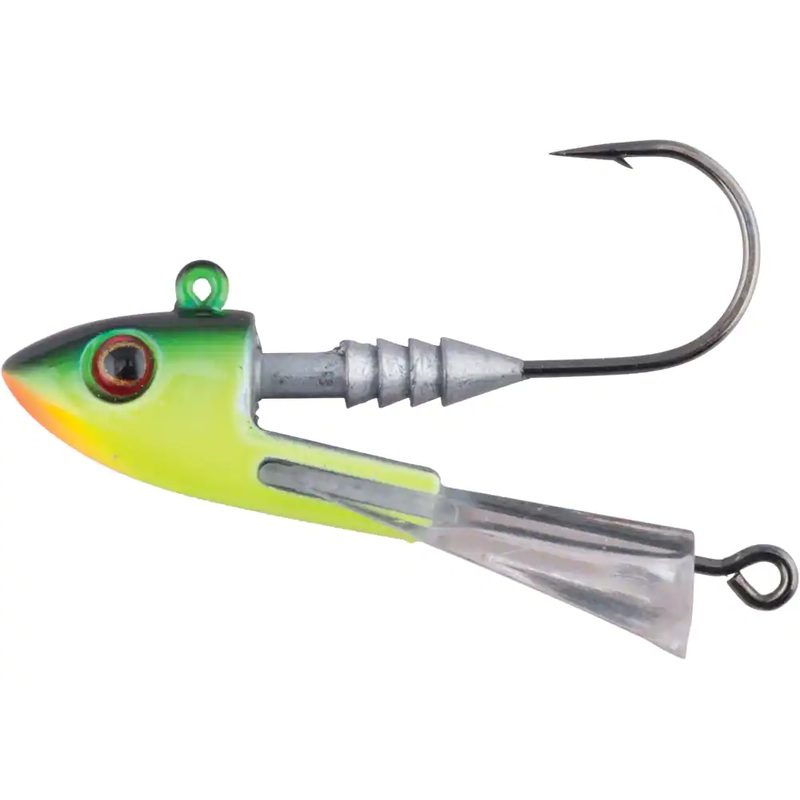 Berkley Snap Jigs|1/4 OZ|CHARTREUSE|FIRE TIGER|PEARL WHITE|BLACK SHAD