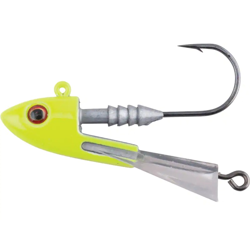 Berkley Snap Jigs|1/4 OZ|CHARTREUSE|FIRE TIGER|PEARL WHITE|BLACK SHAD