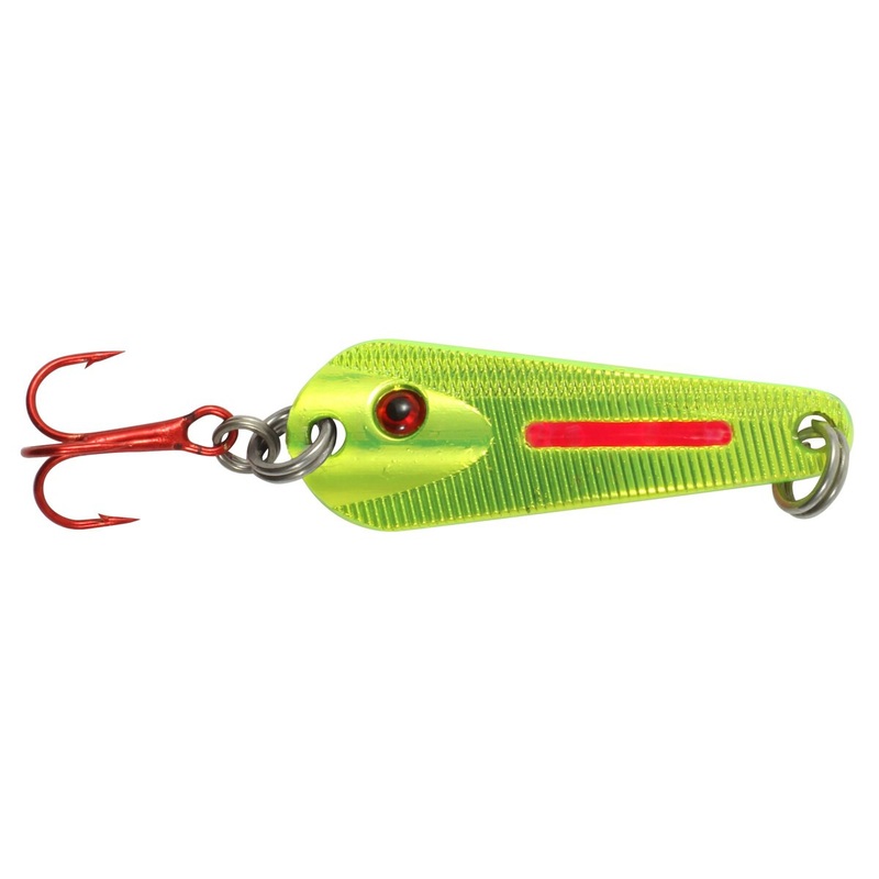 Northland Glo-Shot Spoon|1/16 OZ|1/4 OZ|1/8 OZ|MET CHART|SUPER GLO LADY BUG|SUPER GLO WONDRBREAD|UV GLO ELCTRIC PERCH|UV GLO PERCH|UV GLO PINK TIGER|UV GLO PURP TIGER