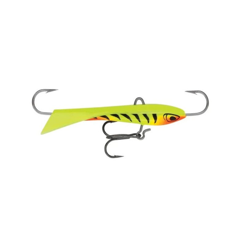 Rapala Snap Rap|1-1/2″|2-1/2″|3-1/8″|1/8 OZ|5/16 OZ|7/8 OZ|Chartreuse Tiger|Chrome|Chrome Blue|Firetiger|Glow Tiger|Gold Orange|Hot Tiger