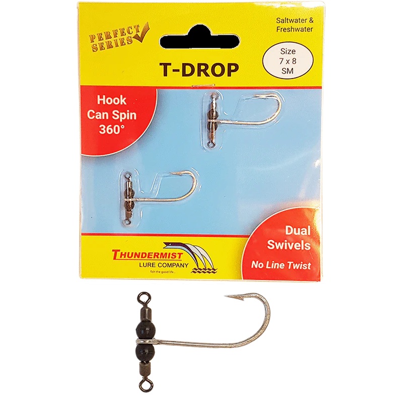 Thundermist T-Drop|SMALL (7X8)|MEDIUM (5X6)|LARGE (1X2)|X-LARGE (2/0X1/0)