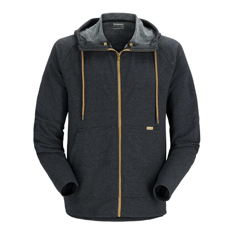 Vermilion Full-Zip Hoody|BLACK HEATHER|CLAY HEATHER|MEDIUM|LARGE|EXTRA LARGE|XXL