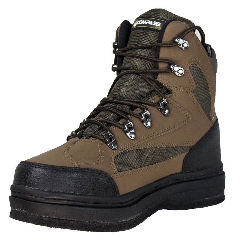 Compass 360 Ledges Studded Felt Sole Wading Shoes