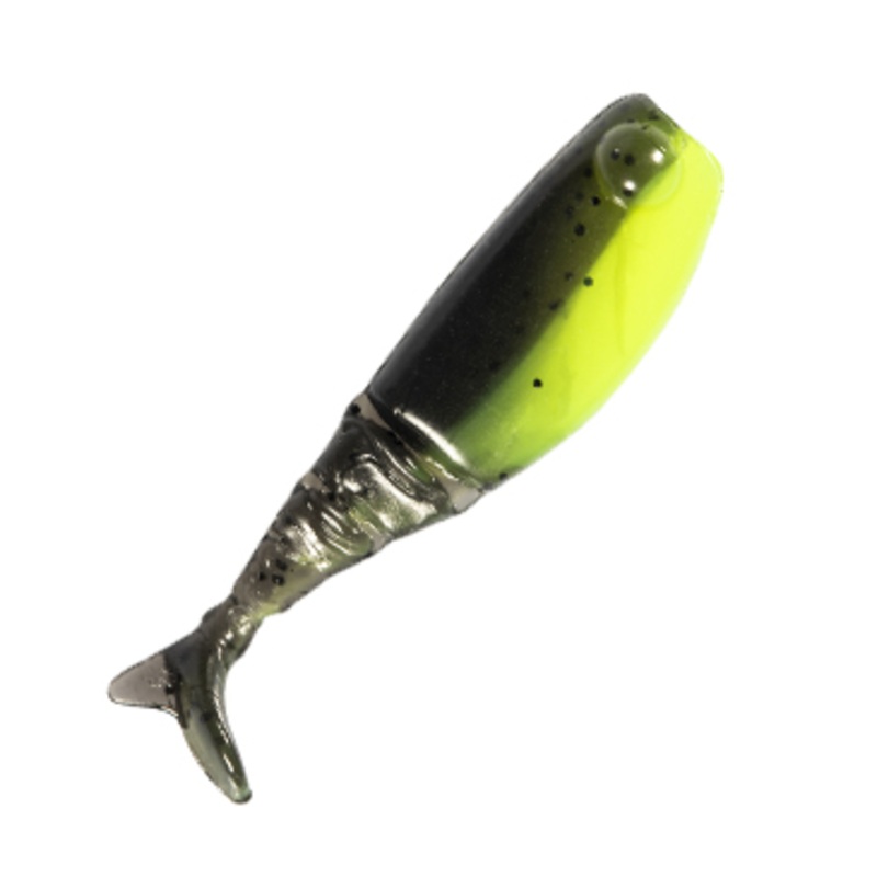 Z-Man Shad FryZ|1.75″|Blue Glimmer Sparkle|Bumblebee|Coconut Ice Glow|Dark N Stormy|Electric Chicken|Firetreuse|Pearl|Purple Death|Smelt|Space Guppy