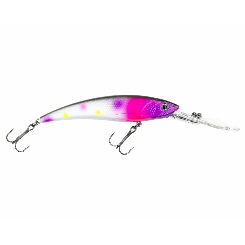Ultra Diver Minnow 105|BARBIE|BLACK EYE|BLUE CHARTREUSE|BLUE PEARL|BLUE WONDER GLOW|CHEAP SUNGLASSES|CITRUS SHAD|FIRE TIGER|GOBY|GOLDEN SHAD|NATURAL SHAD|PINK TIGER|PURPLE SHAD|YELLOW PERCH