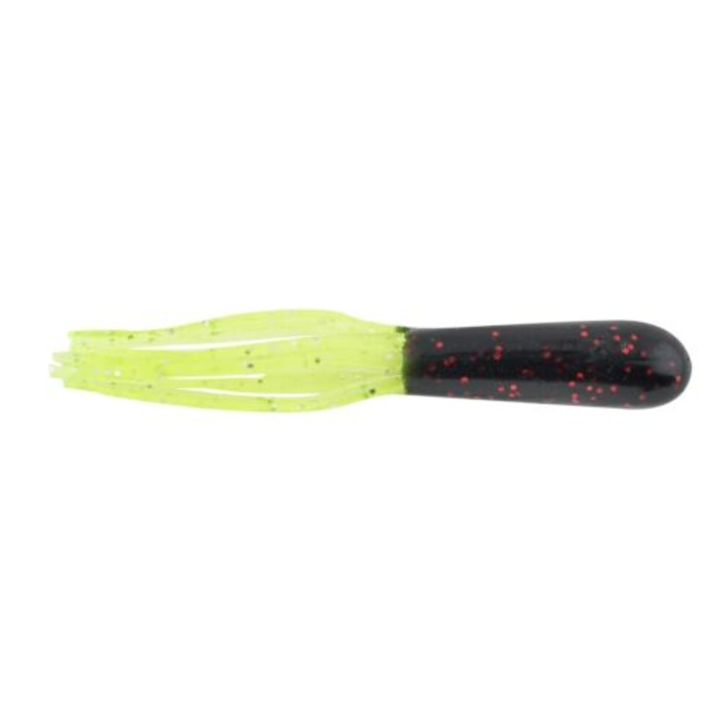 Apex Salted Mini-tube|1.5″|Black Red GL/ Chart Silver GL Tail|Chartreuse Glitter|Red Head /Silver GL Tail|Orange / Chartreuse|Pink / Pearl|Pink / Chartreuse Glitter Tail