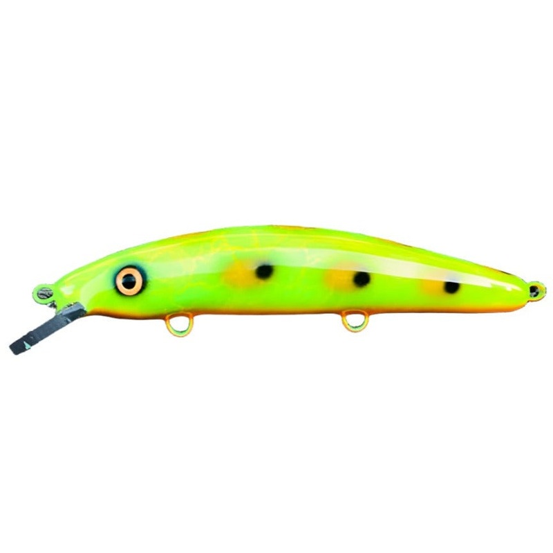 Blue Water Baits 9 Cisco|Acid Frog Orange Belly|Arthur Perch Chartreuse Belly|Brown Perch Orange Belly|Black Perch Orange Belly|Blue Frog Pearl Belly|Dark Perch Orange Belly|Dog Turd Yellow Belly|Double Nickle Walleye Orange Belly|Fire Bass Orange Belly|H