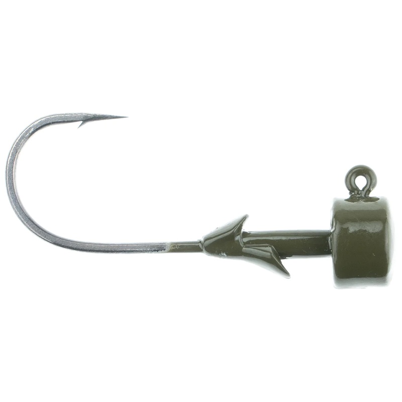 Freedom Tackle Ned Heads 2/0|1/16 OZ|1/8 OZ|3/16 OZ|3/32 OZ|Black|Green Pumpkin