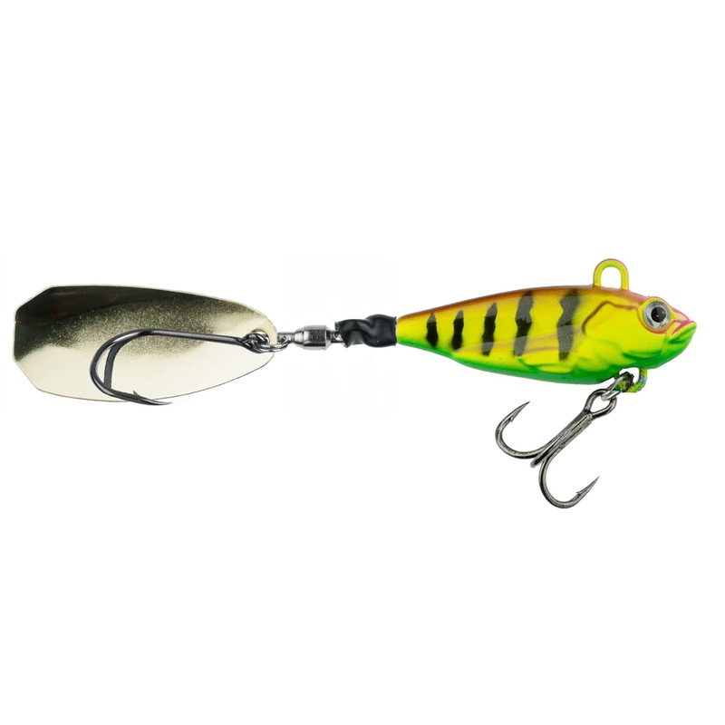 Freedom Tackle Tail Spin|1/2oz|3/4oz|Black Shad|Bright Gill|Pearl