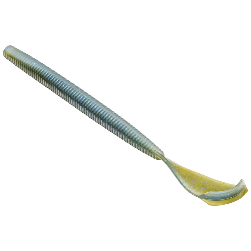 Strike King Rage Cut-R-Worm 7|Black And Blue|Black Blue Swirl|Green Pumpkin|Moon Juice|Plum|Summer Craw|Watermelon Red