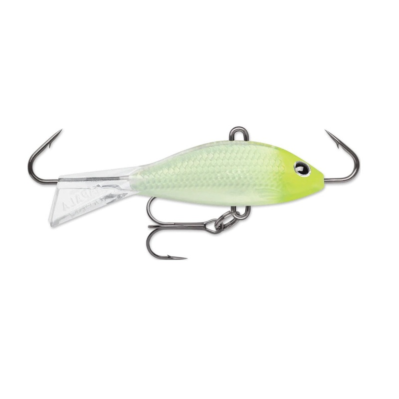 Rapala Jigging Shad Rap|1in (WSR02)|1-1/2in (WSR03)|2in (WSR05)|Blue|Glow|Glow Clown|Glow Firetiger|Glow Red|Gold|Green Tiger UV|Pearl|Silver|Perch|Orange Tiger UV