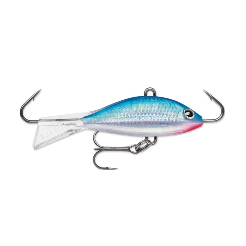 Rapala Jigging Shad Rap|1in (WSR02)|1-1/2in (WSR03)|2in (WSR05)|Blue|Glow|Glow Clown|Glow Firetiger|Glow Red|Gold|Green Tiger UV|Pearl|Silver|Perch|Orange Tiger UV