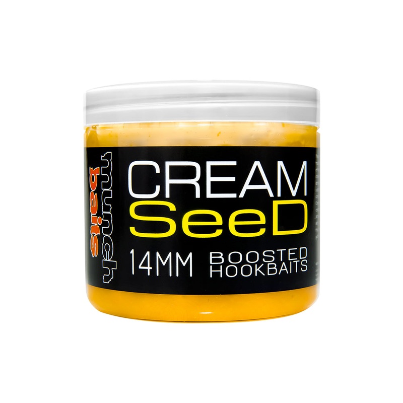 14mm Boosted Hookbaits|Bio Marine|Citrus Nut|Cream Seed