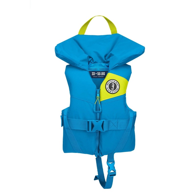 Lil’ Legends Child Foam Vest|Azure|Red