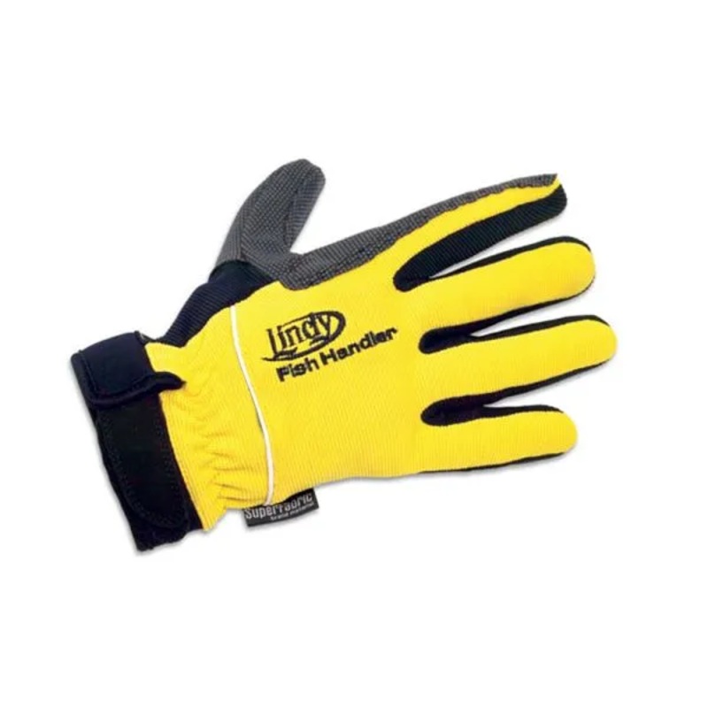 Lindy Fish Handling Gloves|S/M Yellow Left Hand|S/M Yellow Right Hand|L/XL Orange Left Hand|L/XL Orange Right Hand|XXL Orange Left Hand|XXL Orange Right Hand
