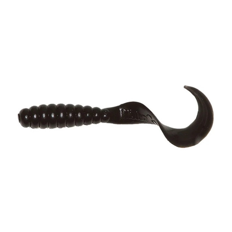 Mister Twister 3 Meeny 25pk|3-Black|10-Chartreuse|10S-Chartreuse Flake|10RS-Chartreuse Red Flake|DA10-Milktreuse|8-Orange|11BKS-Pumpkin Pepper|2-Yellow|1-White|1P-White Pearl