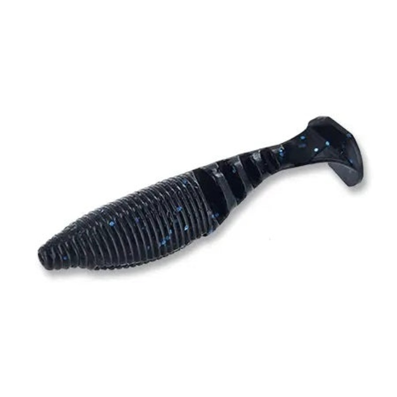 Yamamoto Paddle Tail Zako 4|021-Black w/Large Blue Flake|036-Cream White|297-Green Pumpkin w/Black Flake|909-Chartreuse/Shad Laminate|973-Electric Shad|981-Green Pumpkin w/Black Flake White Laminate|991-021/297 Laminate|993-Sight Flash|9003-Fire Craw|9004