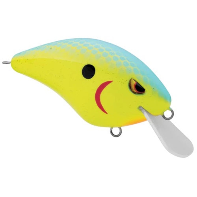 Speed Demon 55 Crankbait|Chartreuse Blue|Delta Red Craw