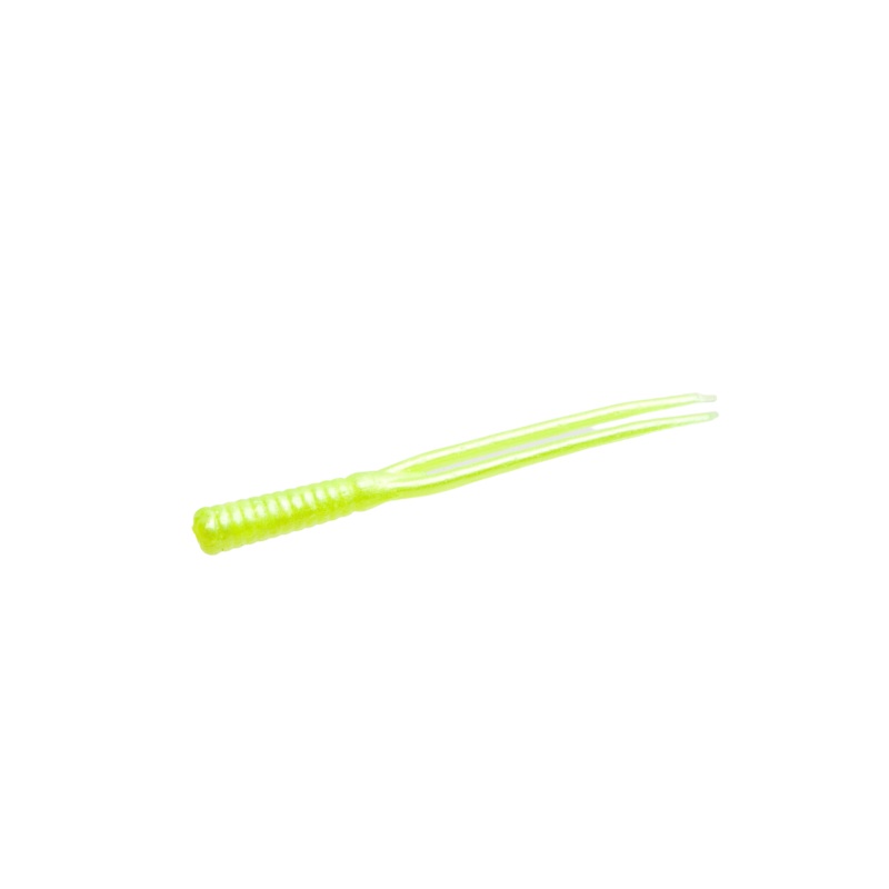 Zoom Split-Tail Trailer|Chartreuse Pearl|White Pearl|White