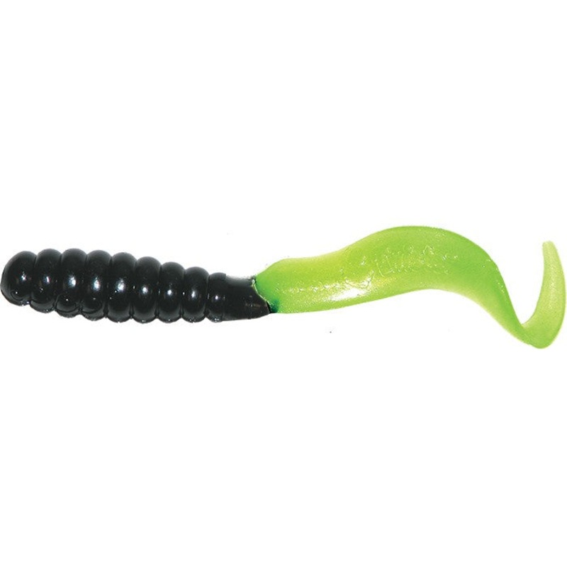 3 Meeny 15pk|3″|Black/Chartreuse Tail|Brown Orange Tail|Neon Blue Flake|Neon Chartreuse Flake|Neon Pink Flake