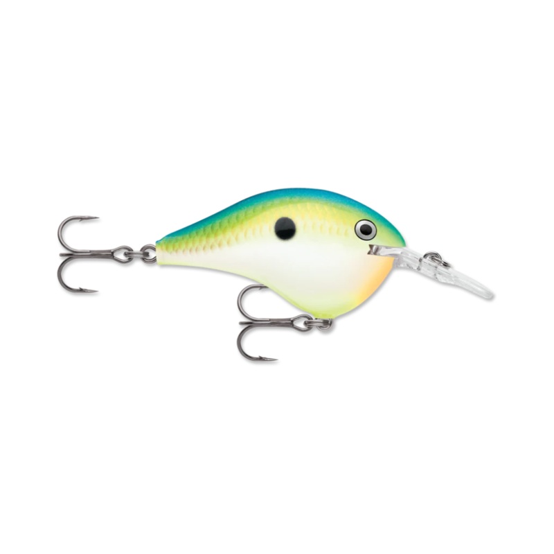 Rapala DT16 Crankbaits|Big Shad|Bluegill|Caribbean Shad|Citrus Shad|Green Gizzard Shad|Hot Mustard|Parrot|Penguin|Silver