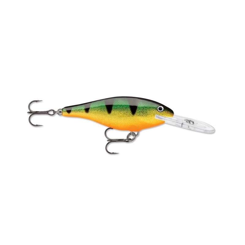 Rapala SR08 Shad Rap|Antifreeze|Black Wonderbread|Blue|Dark Brown Crawdad|Firetiger|Juicy Lucy|Perch|Red Crawdad|Silver|Whiskey Sour|Yellow Perch