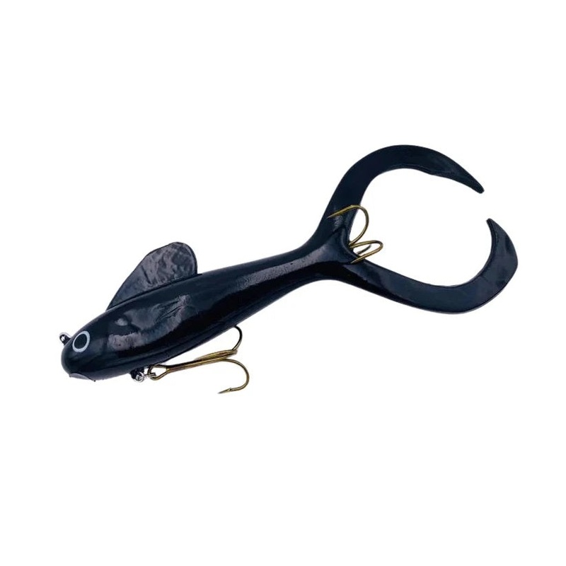 Musky Innovations Big Joe|Black|Black/Orange|Lemon Tail|White|Walleye