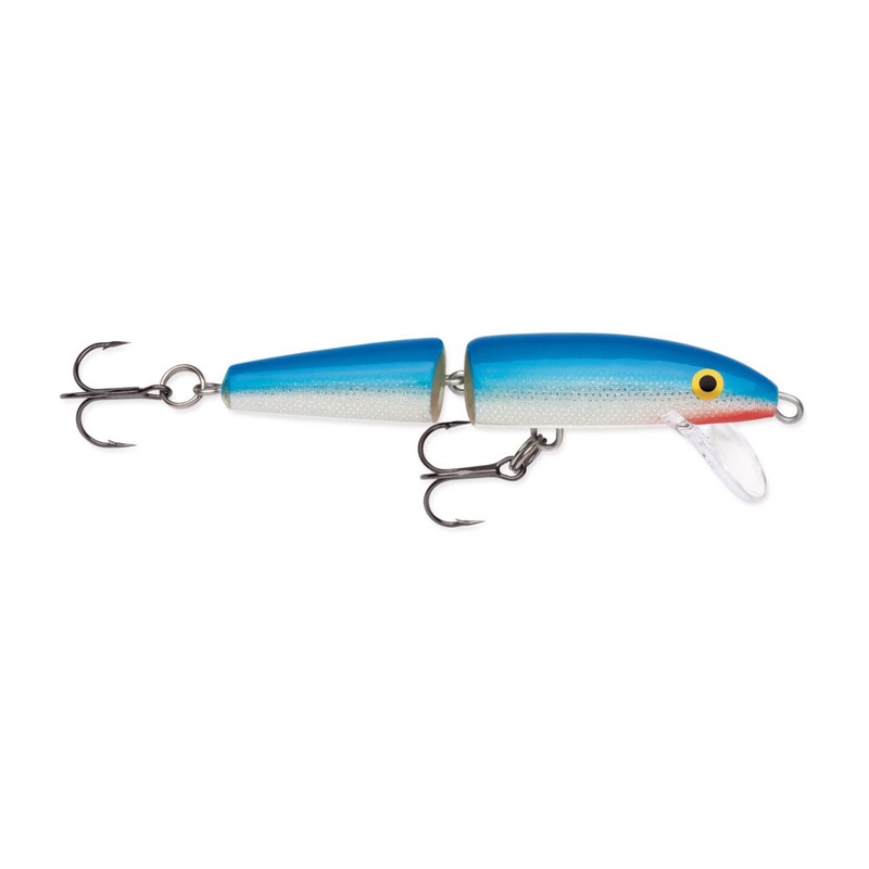 Rapala Jointed Floating|2″ (J05)|2-3/4″ (J07)|3-1/2″ (J09)|4-3/8 (J11)|5-1/4″ (J13)|Blue|Brook Trout|Firetiger|Gold|Gold Fluorescent Red|Perch|Pike|Rainbow Trout|Silver Fluorescent Chartreuse|Silver|Yellow Perch