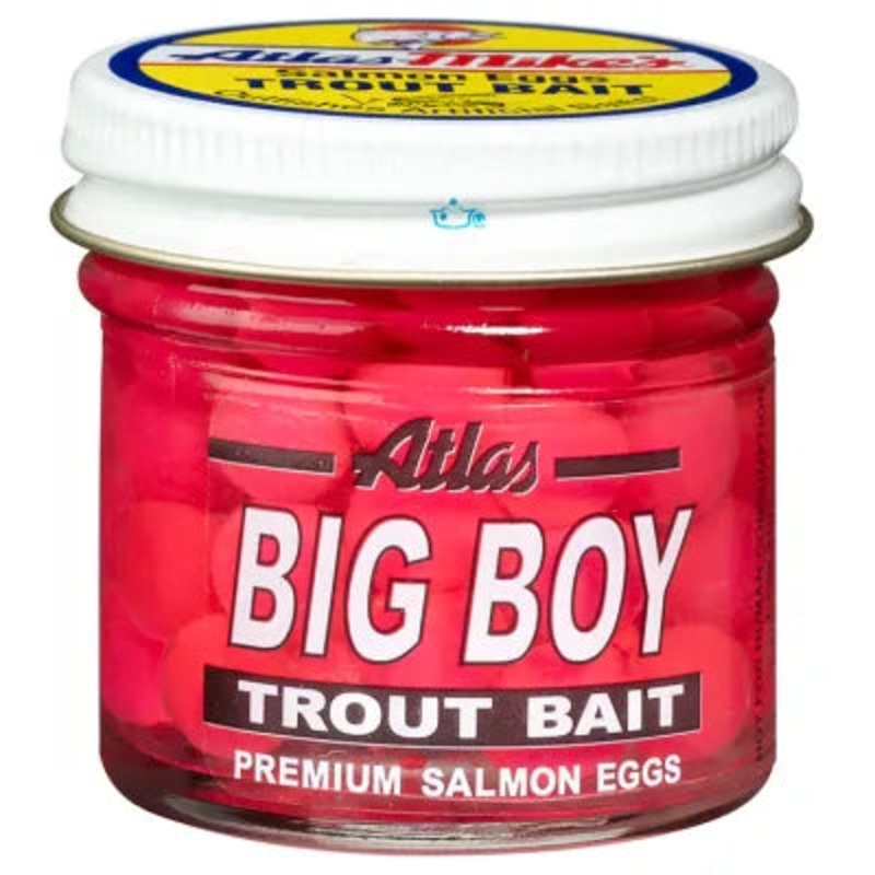 Atlas Big Boy Salmon Eggs|Orange|Pink|Red