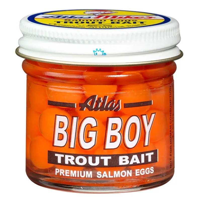 Atlas Big Boy Salmon Eggs|Orange|Pink|Red