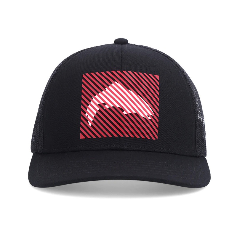 Simms HD Logo Trucker Hat|BLACK