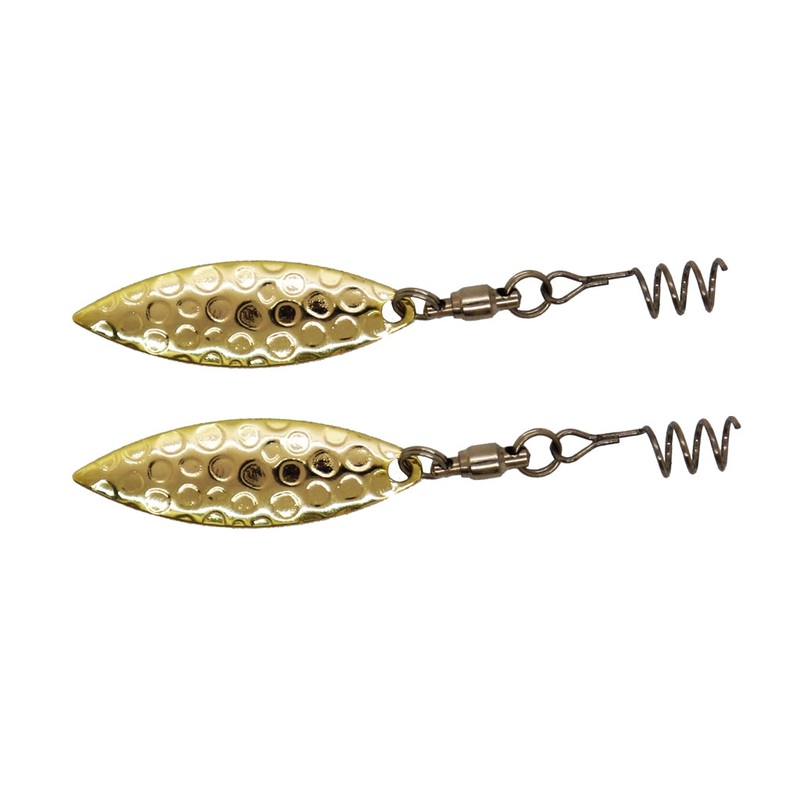 X Zone Blade Spin 2pk|Willow Gold|Willow Silver|Colorado Gold|Colorado Silver