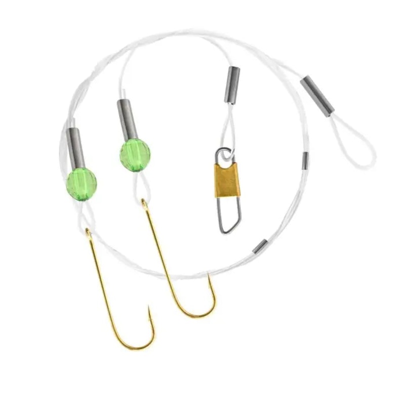 Apex Tackle Perch Bead Rig|Green/Chartreuse|Orange|Red|Yellow/Chartreuse