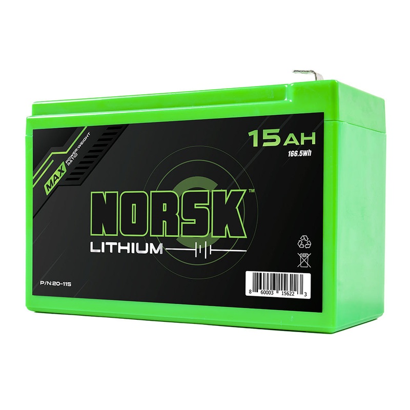 Norsk 15AH Lithium-Ion Battery