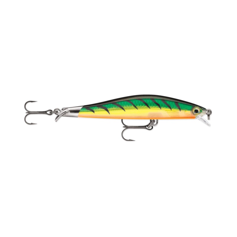 Rapala RipStop Minnow|RPS12 (4-3/4in)|RPS09 (3-1/2in)|Albino Shiner|Clown|Elite Blue|Firetiger|Purpledescent|Sneaky Pete|Silver|Yellow Perch|Silver Blue
