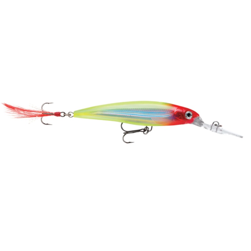 Rapala X-Rap Deep|3-1/8in (XRD08)|4in (XRD10)|Clown|Glass Ghost|Perch|Silver|Olive Green