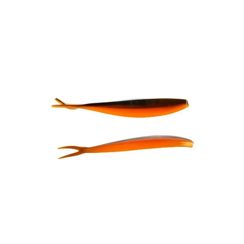 Bam Baits 4 Fork Tail|Black & Chartreuse|Black & Orange|Black & White|Black|Bubblegum|Fools Gold