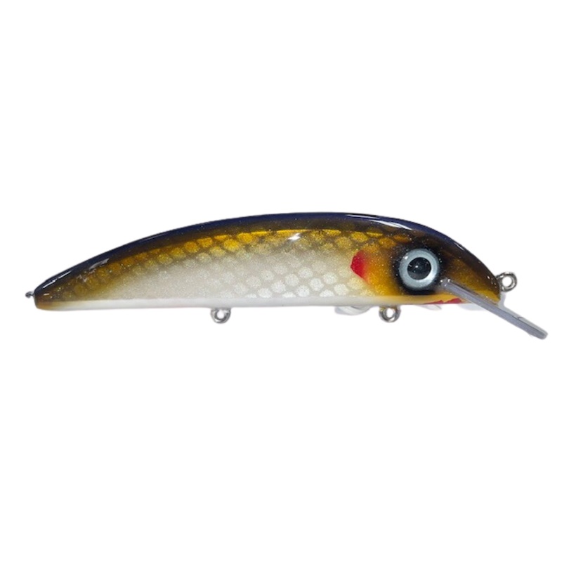 Boss Shad 8 Minnow|Chartreuse Perch|Mystic Alewife|Natural Shad|Sexy Perch|Sunkist Starburst|White Sucker|Rolf Perch|Orange Head Perch|Highback Shiner