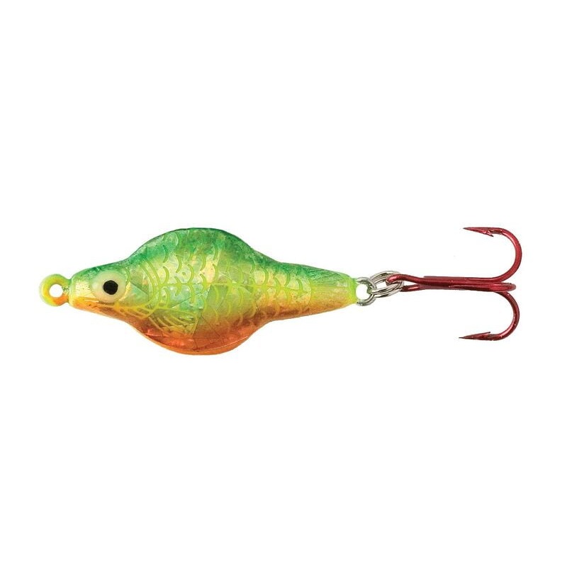 Lindy Rattl’N Flyer Spoon|1/4oz|Firetiger|Silver Shiner