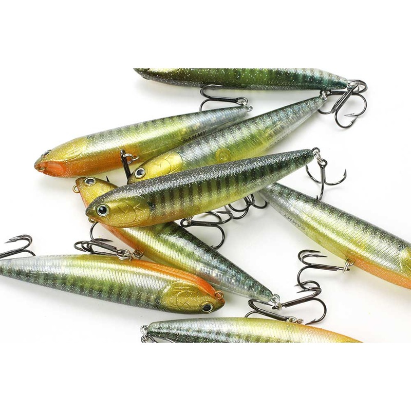 Lucky Craft Sammy 100|BE GILL|CRACK BLUE|MS BLACK|4″ 1/2OZ.|SURFACE