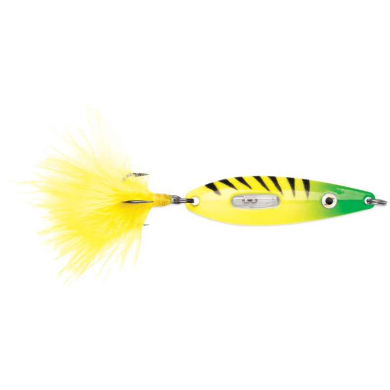 VMC Rattling Roach|1/8 oz|3/16 oz|Perch|Glow Green Fire UV|Glow Pink Fire|Glow Tiger|Glow Blue Shiner|Glow Pink Squirrel|Glow Slimy Lime|Glow Hot Perch|Fire Tiger|Glow Juicy Lucy
