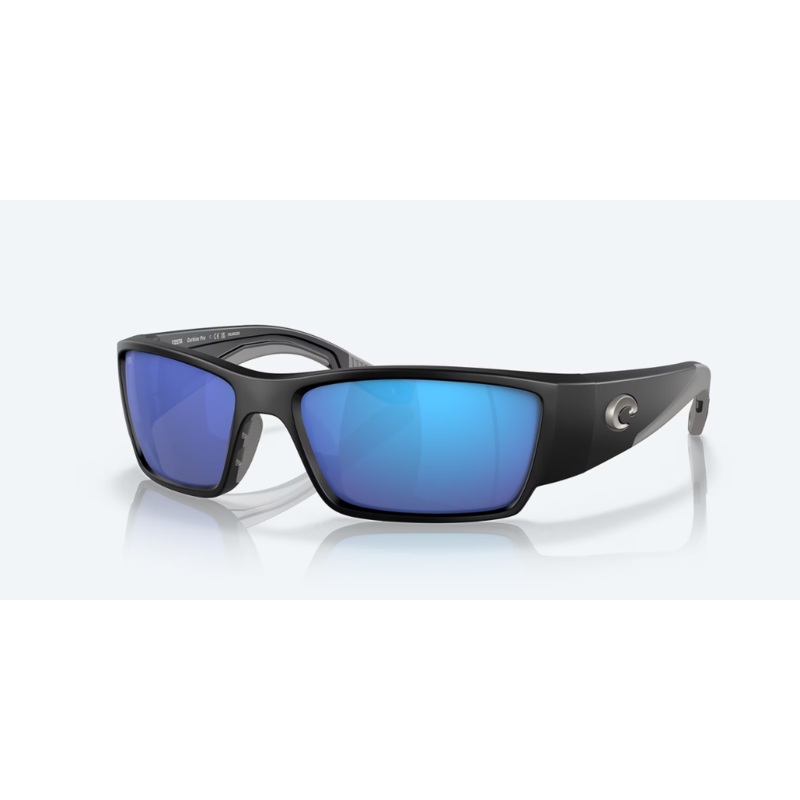 Costa Corbina Pro Sunglasses|Matte Black/Blue Mirror|Matte Black/Green Mirror|Matte Black/Copper Silver Mirror|Matte Black/Sunrise Silver Mirror
