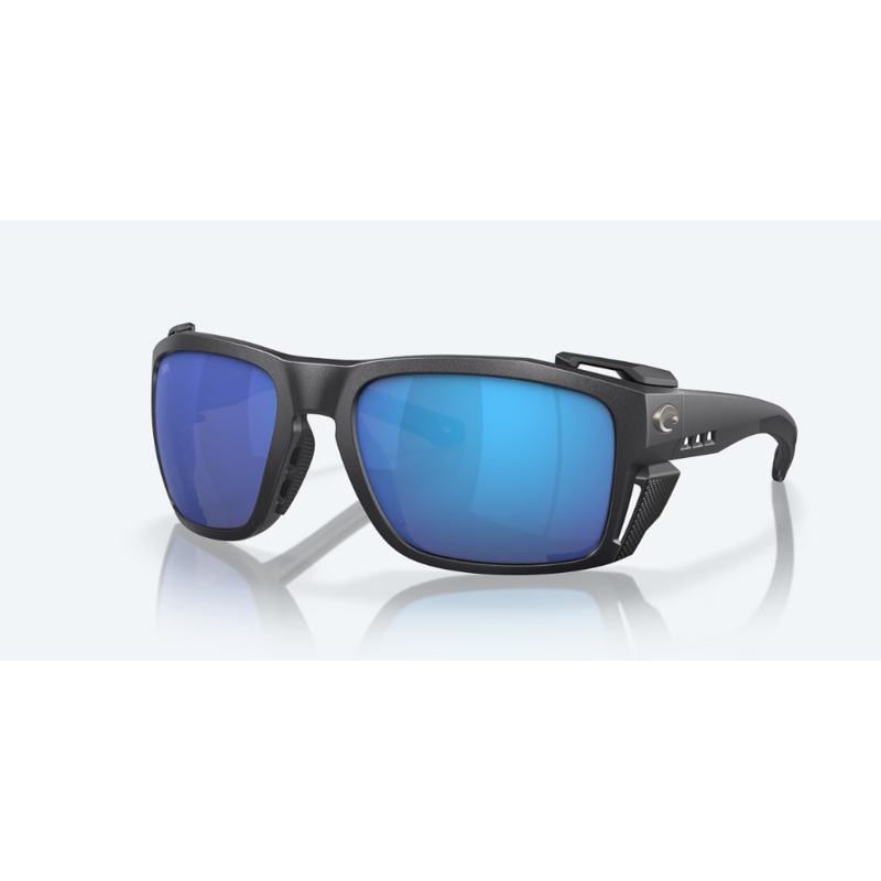 Costa King Tide 8 Sunglasses|Black Pearl/Blue Mirror 580G|Black Pearl/Gray Polarized 580G|Black Pearl/Sunrise Silver Mirror 580G|Black Pearl/Copper Silver Mirror 580G|Black Pearl/Green Mirror 580G